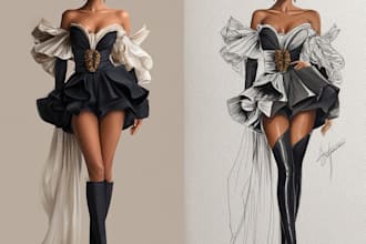 design a fashion collection fast