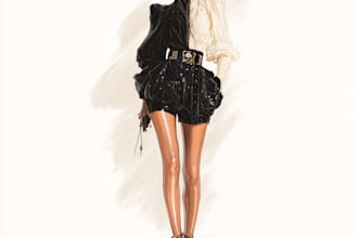 create factory support fashion tech pack designs