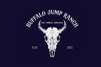design aesthetics our montana ranch logo