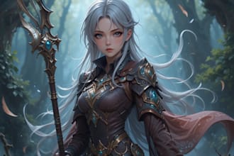 create a dark fantasy character for you