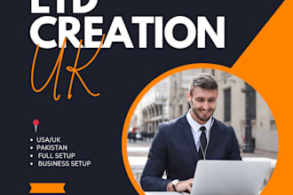 create your ltd company in UK, ltd formation and registration, business setup