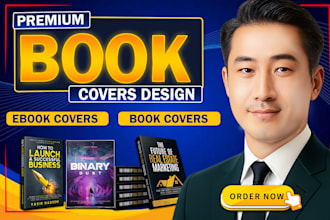 design original book cover design and ebook cover
