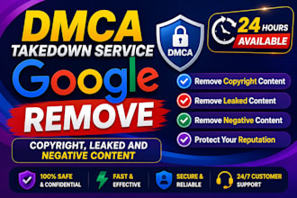 remove copyright material under dmca