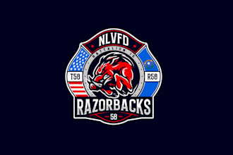 design fire department station logo