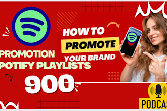 reach 900 spotify playlists organic music promotion