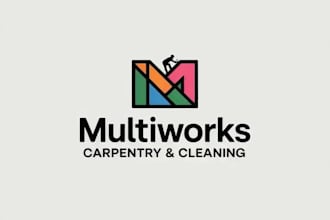 craft a modern super and vibrant logo design for your brand