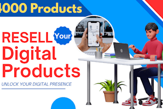 provide you reselling digital products wordpress website