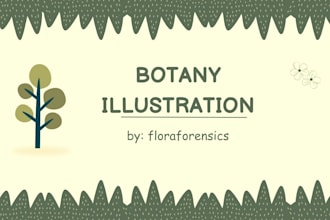 draw the plants you give in a scientific representation