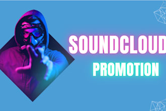 professionally promote your soundcloud music to real listeners