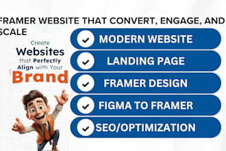 design framer website framer landing page figma to framer