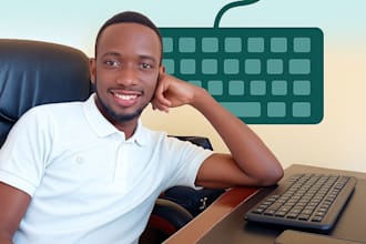 do fast and accurate data entry, typing, and web research