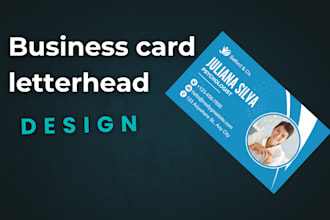 create professional business card design letterhead make envelope build visiting