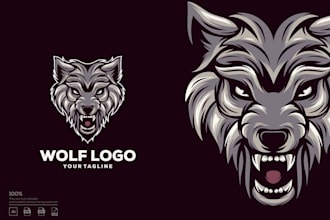do lion logo, dog, tiger, wolf, birds, horse, and all animal design