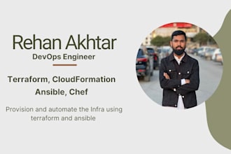 provision and automate your infra with terraform and ansible