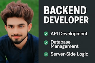 build secure fast backend API with node js PHP or mysql
