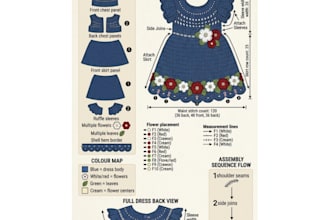 design crochet digital patterns design in pdf