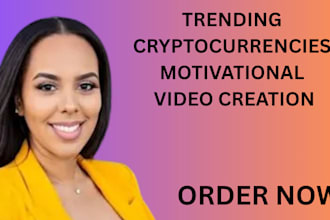 create trending cryptocurrencies motivational instagram youtube tiktok videos