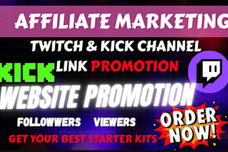 do twitch channel twitch affiliate twitch partnership kick channel promotion SEO