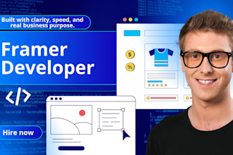 create professional framer site creation