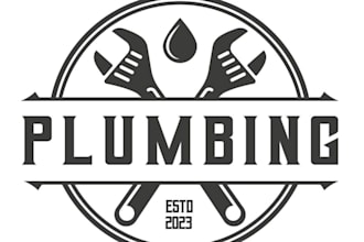 design modern plumber logo with free revisions