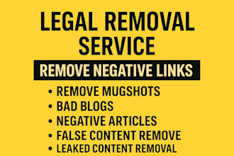 remove negative damaging unwanted links from google under dmca