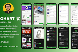 convert figma design into flutter app, api integration