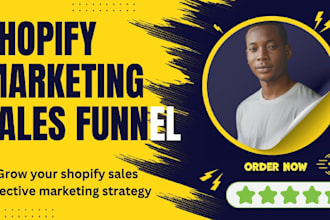 promote shopify store, sales funnel, shopify marketing to boost shopify