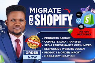migrate wix to wordpress, copy clone wix wordpress website to shopify migration