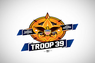 design unique glamorous logo for the scout group