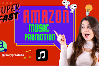 do organic usa amazon music promotion for more views