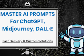 write creative ai image prompts for dall e and leonardo ai