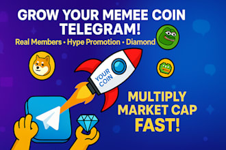 multiply market cap do telegram promotion meme coin promotion get diamond holder