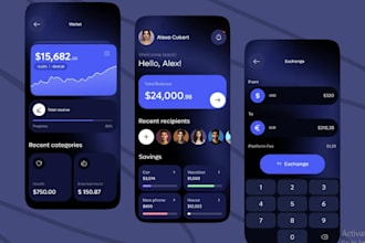 develop fintech app digital wallet app ewallet app noe bank app wallet app
