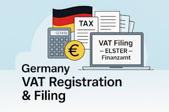 register your vat and file taxes in germany