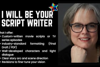 write movie script, screenplay, screenwriting, film script, script writing
