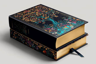 be your indesign book designer and layout design