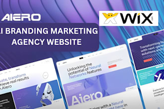 build wix ai company branding marketing agency web wix duplictae community web