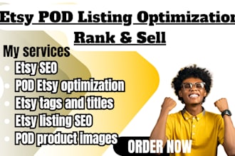 optimize your pod esty titles tags and descriptions for esty SEO