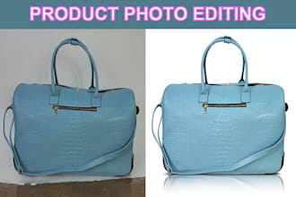 do ecommerce product photo editing and enhancement