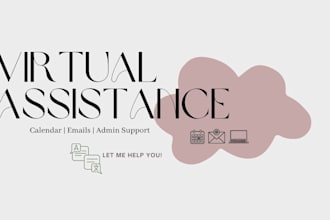 be your reliable virtual assistant for scheduling and admin tasks