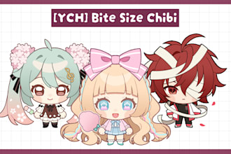 draw cute mini chibi ych