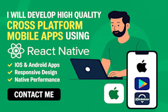 be your expert react native developer