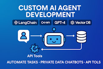 build langchain ai agents and automate tasks using n8n and vector db