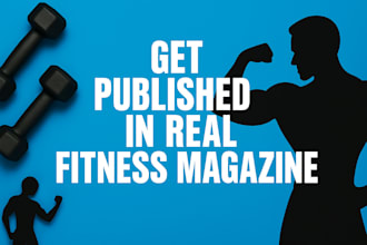 write and publish your article in fitness magazine