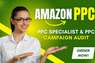 audit and manage amazon ppc and amazon ads campaign