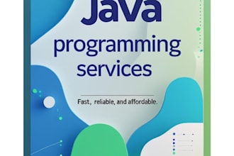 develop a java backend API or small service