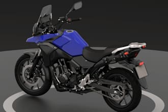 build 3d realistic for ue5 animation, 3d chase video, 3d bike sculpture,blender
