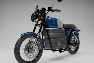model 3d gta5 game bike,bike rigging, 3d car rendering, engine modelling, port3d