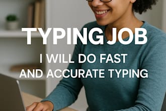do my typing fast