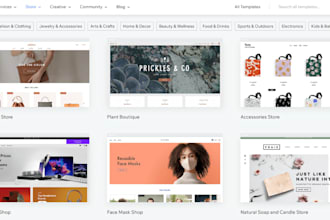 build wix website, wix website design, redesign wix website with customization
